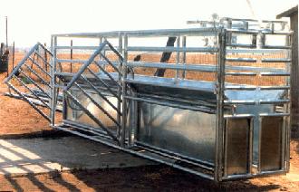 Many styles of roping chutes and head gates to choose from.