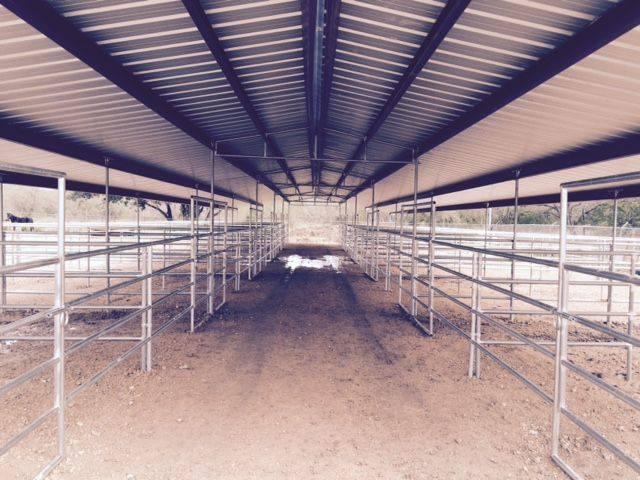 Open Air Barn 20 stalls built for Border Patrol/Homeland Security