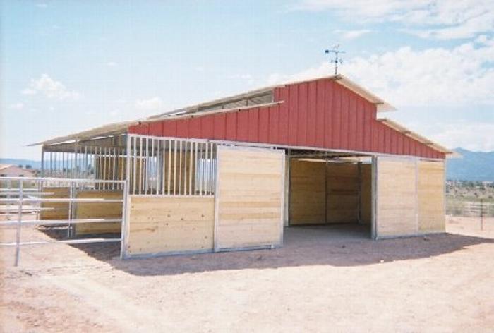 Metal Horse Barns