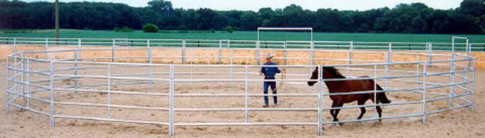 LONESTAR ROUND PENS-LONESTAR BARNS INC
