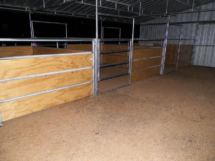 Lonestar Barns Semi Enclosed Open Air Barn