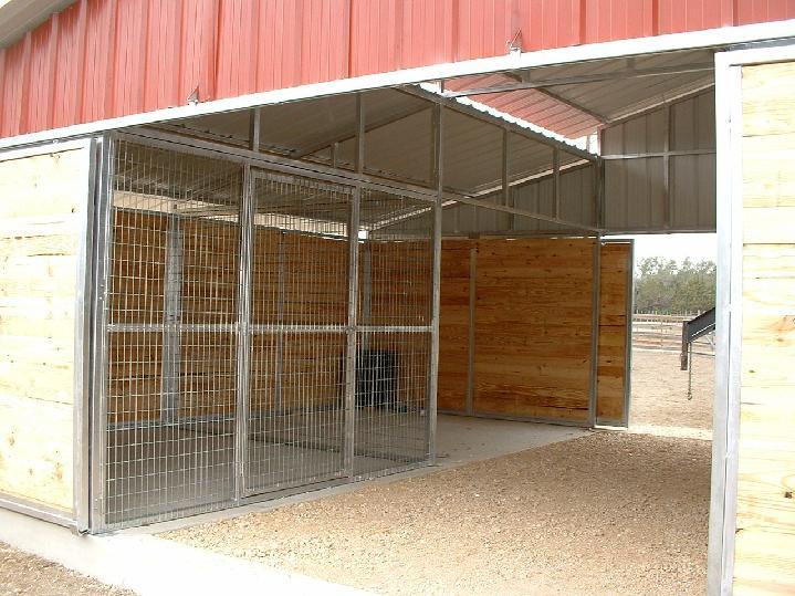 WELDED WIRE STALL FRONTS
